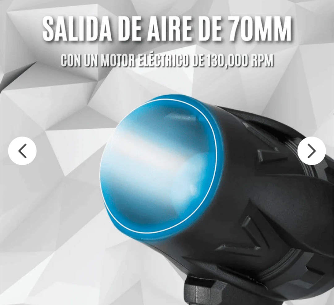 Potencia de Turbina en tu Mano: Seca tu Coche Sin Arañazos