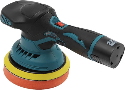 Pulidora Orbital Inalámbrica 12V: Brillo Espejo y Restauración Sin Riesgos