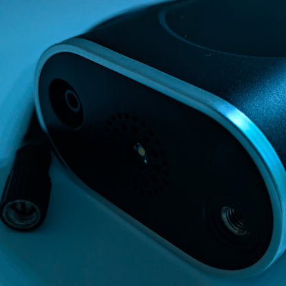 Infla y verifica la presión en casa en pocos minutos.